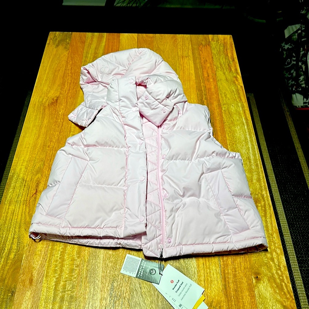 Pink Wunder Puff vest